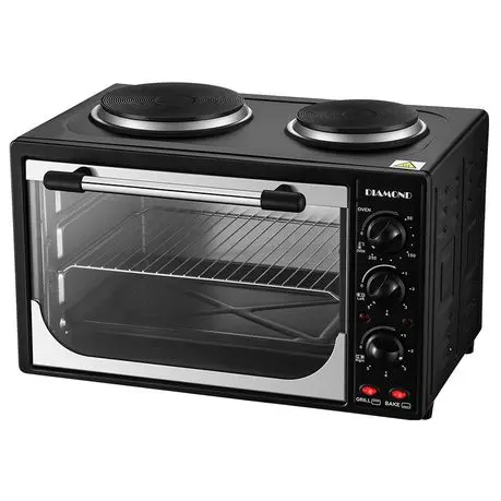 Digimark 3100W 32 Litre Electric Oven With 2 Solid Hot Plates